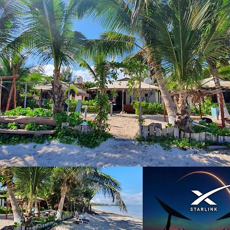 Lunazul Eco-Cabana Frente Al Mar Mahahual Buitenkant foto