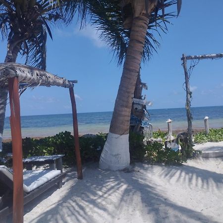 Lunazul Eco-Cabana Frente Al Mar Mahahual Buitenkant foto