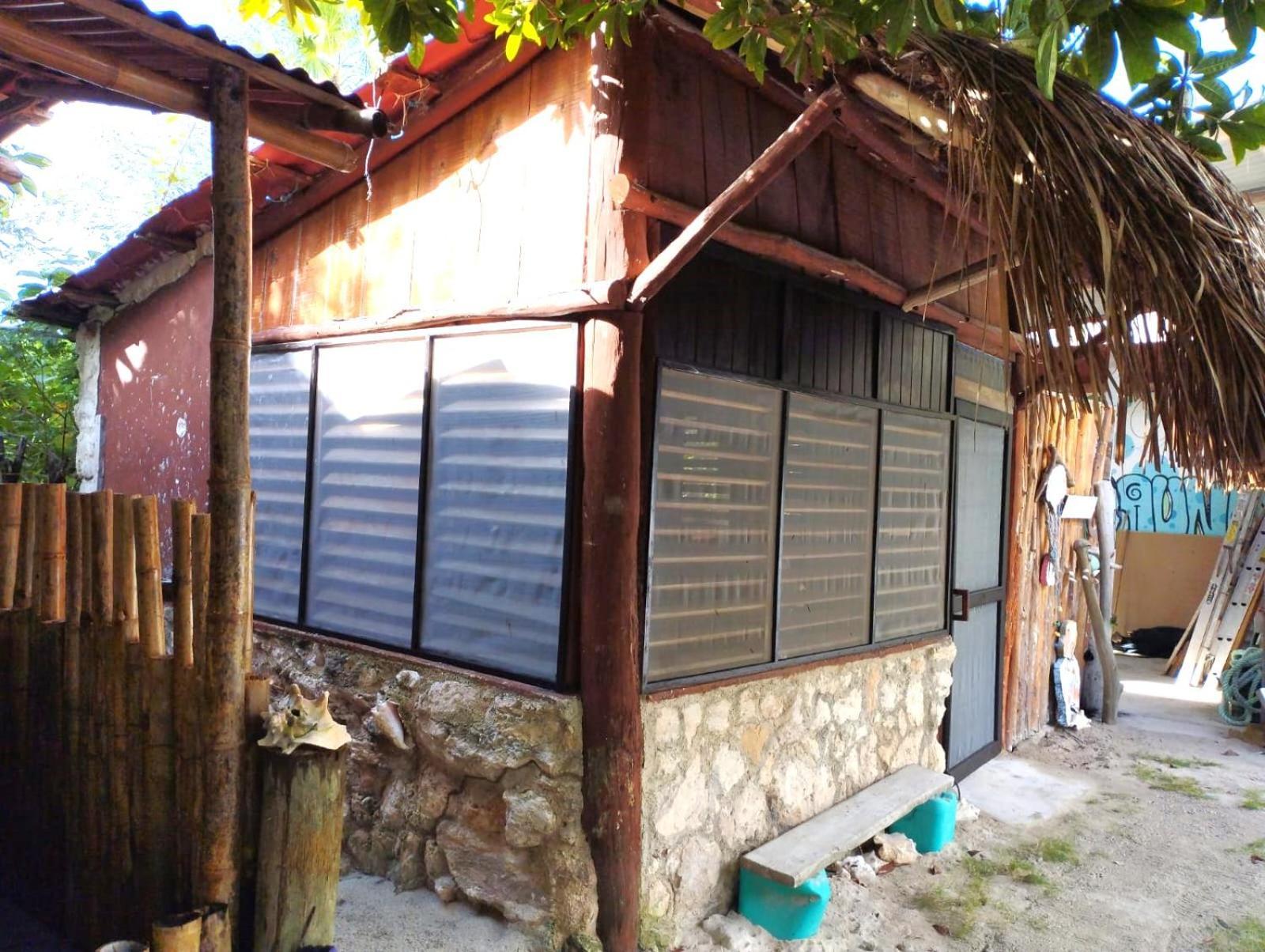 Lunazul Eco-Cabana Frente Al Mar Mahahual Buitenkant foto
